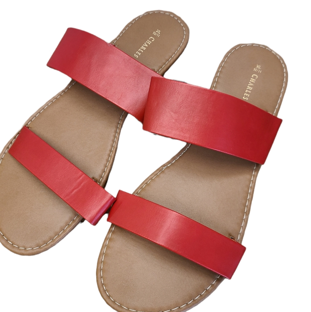Brand New Red Sandals size 10